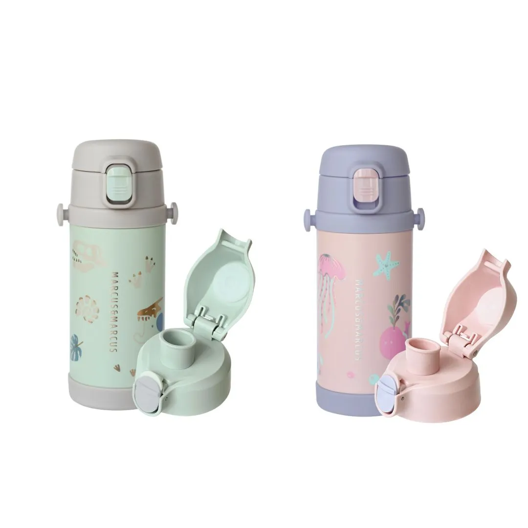 Marcus & Marcus Straw & Spout Insulated Water Bottle 350ml