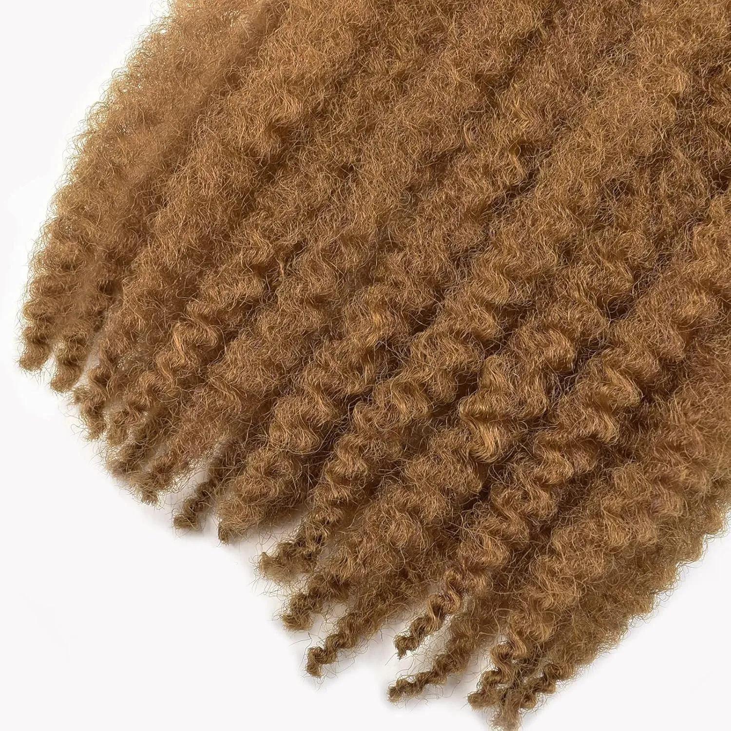 Marley Hair Marley Twist Braiding Hair for Faux Locs for Butterfly Locs Long Afro Kinky Cuban Twist Crochet hair for Black Woman (#27, 3Packs-24 Inch)