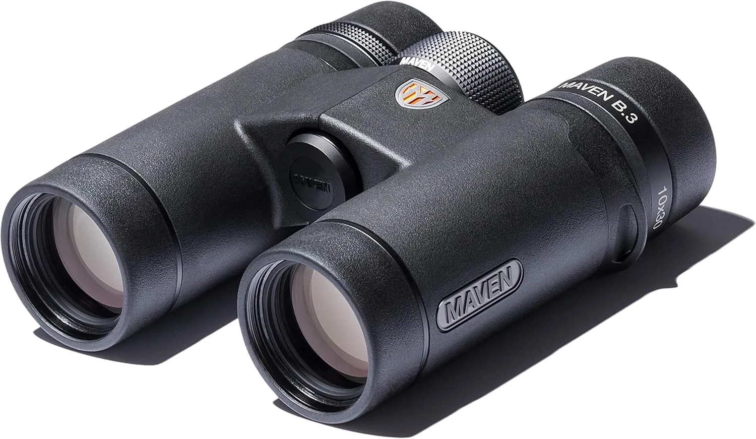 Maven B3 30mm ED Compact Binocular (10X30, Black/Gray)