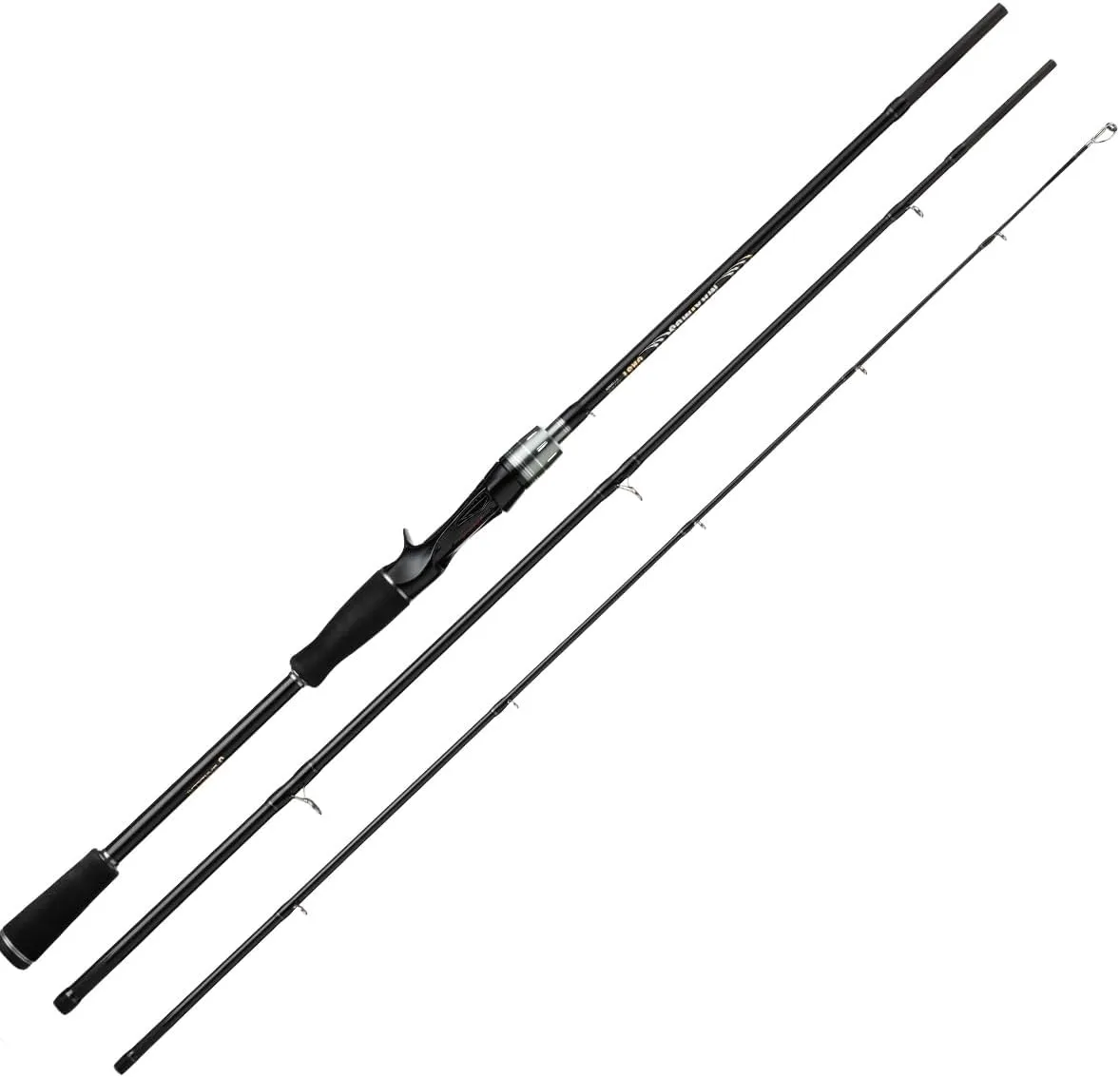 Maximus Fishing Rod 5'6"-11' Spinning Casting 2/3/4 Pieces Lure Baitcaster Medium Light to Medium Heavy 27T Carbon Fiber Fuji O Guides Freshwater Saltwater Bass Trout Catfish Travel Surf Fishing Pole