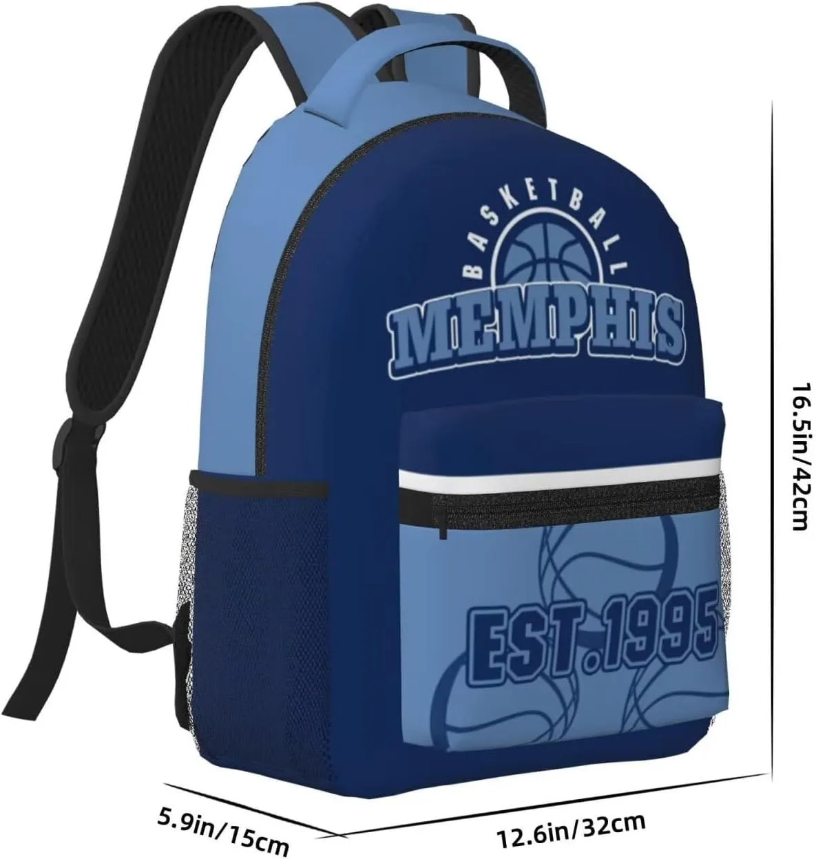 Memphis Backpack for Boys Girls, Sports Backpack,Suitable For School Use,Gift For Men Women Fans