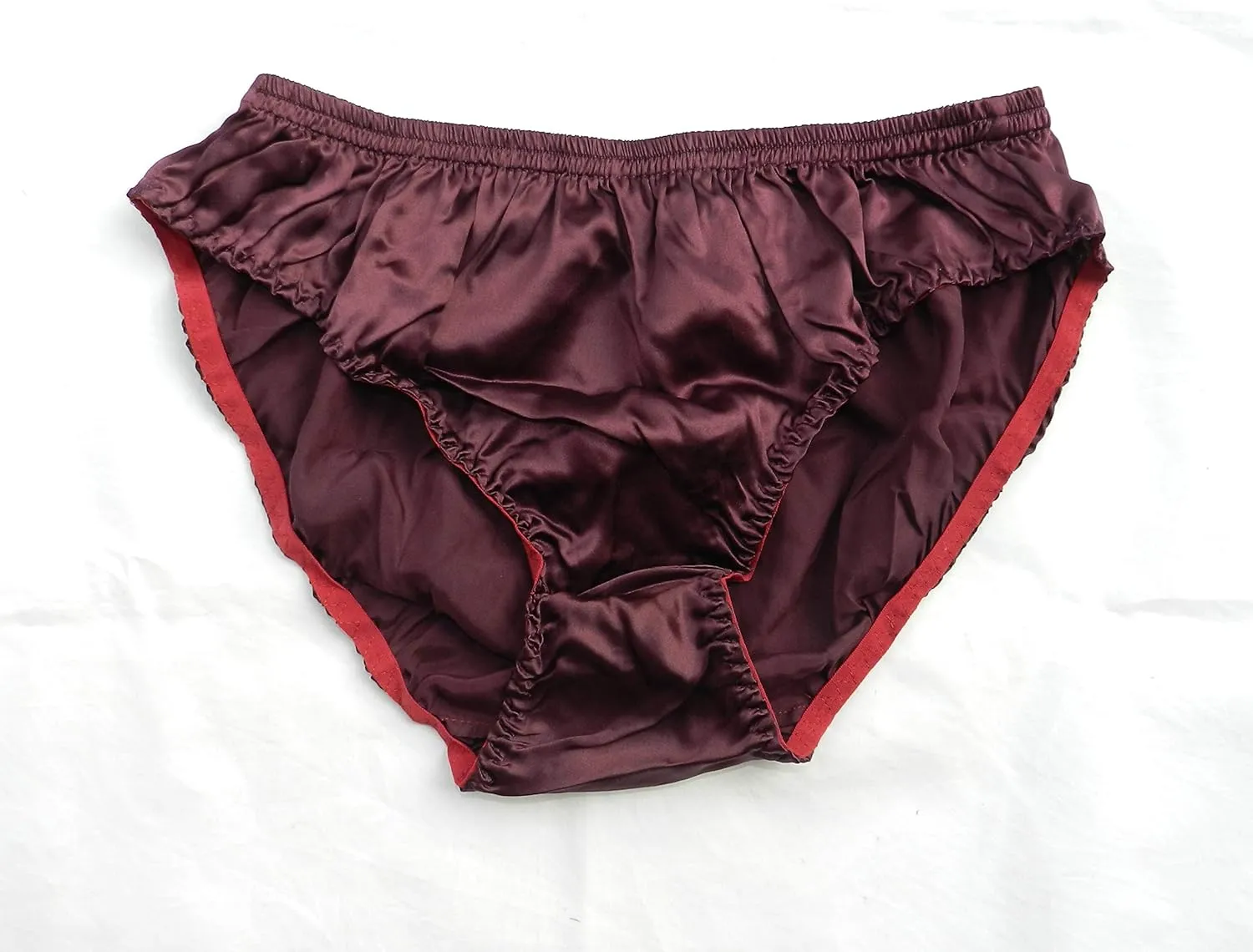 Mens Bikini Briefs 100% Pure Silk 6 Pairs In One Economic Pack