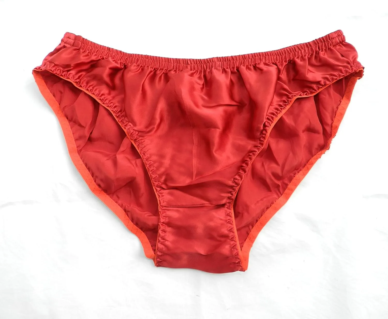 Mens Bikini Briefs 100% Pure Silk 6 Pairs In One Economic Pack
