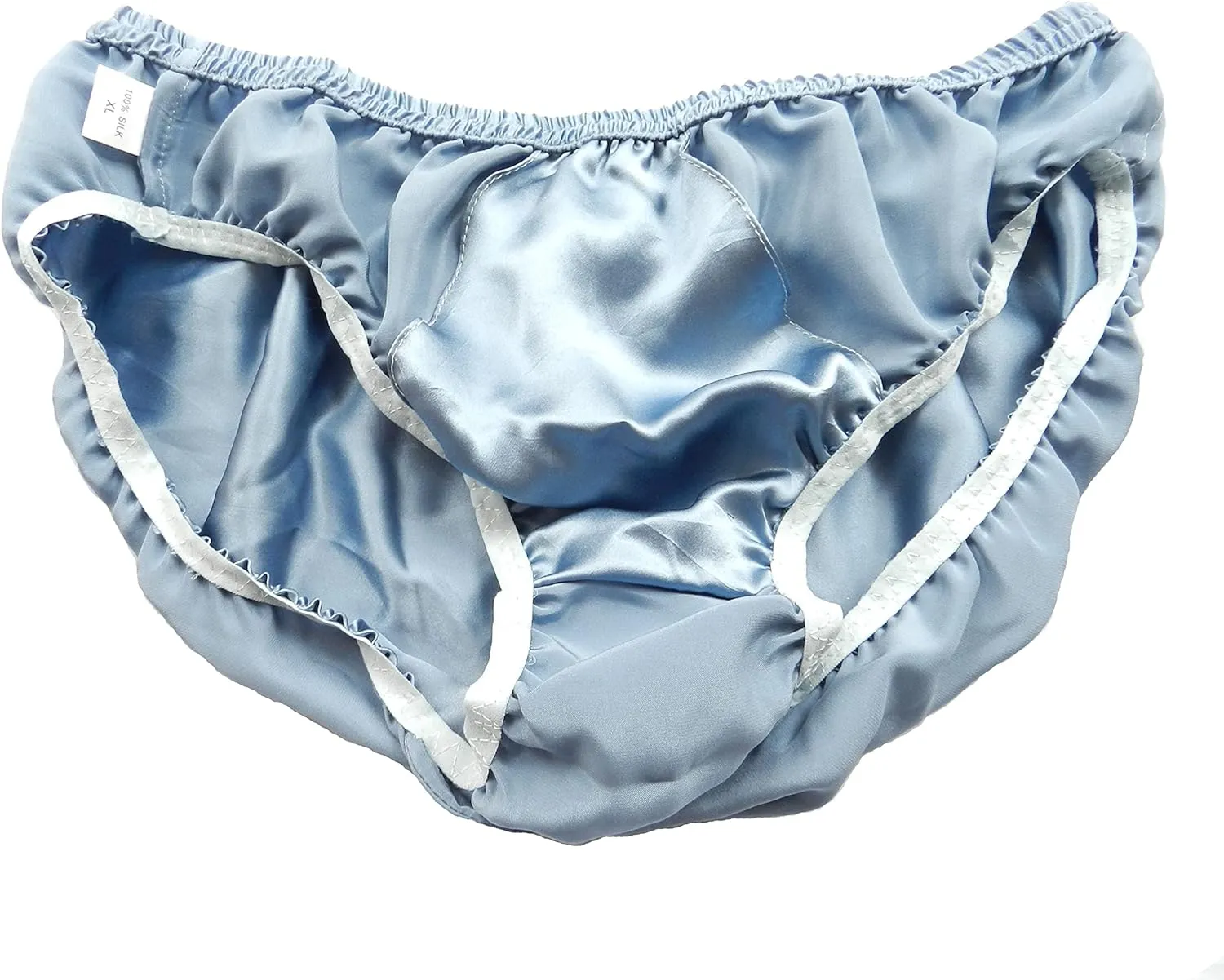 Mens Bikini Briefs 100% Pure Silk 6 Pairs In One Economic Pack
