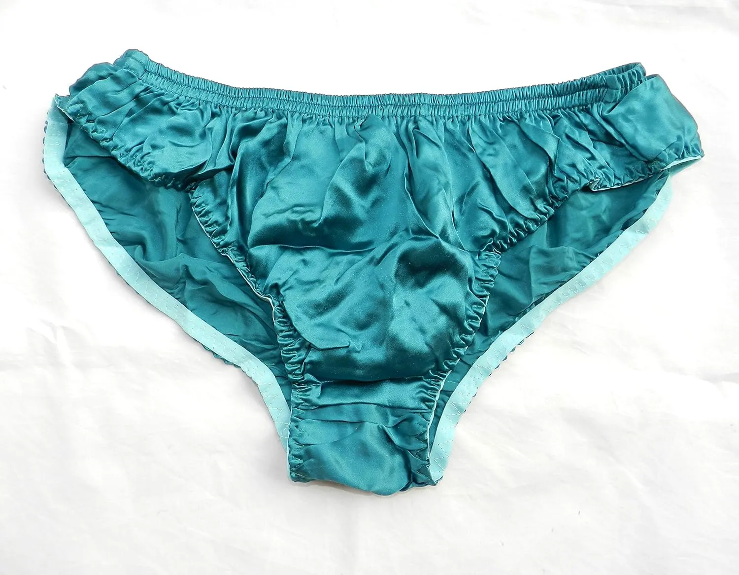 Mens Bikini Briefs 100% Pure Silk 6 Pairs In One Economic Pack