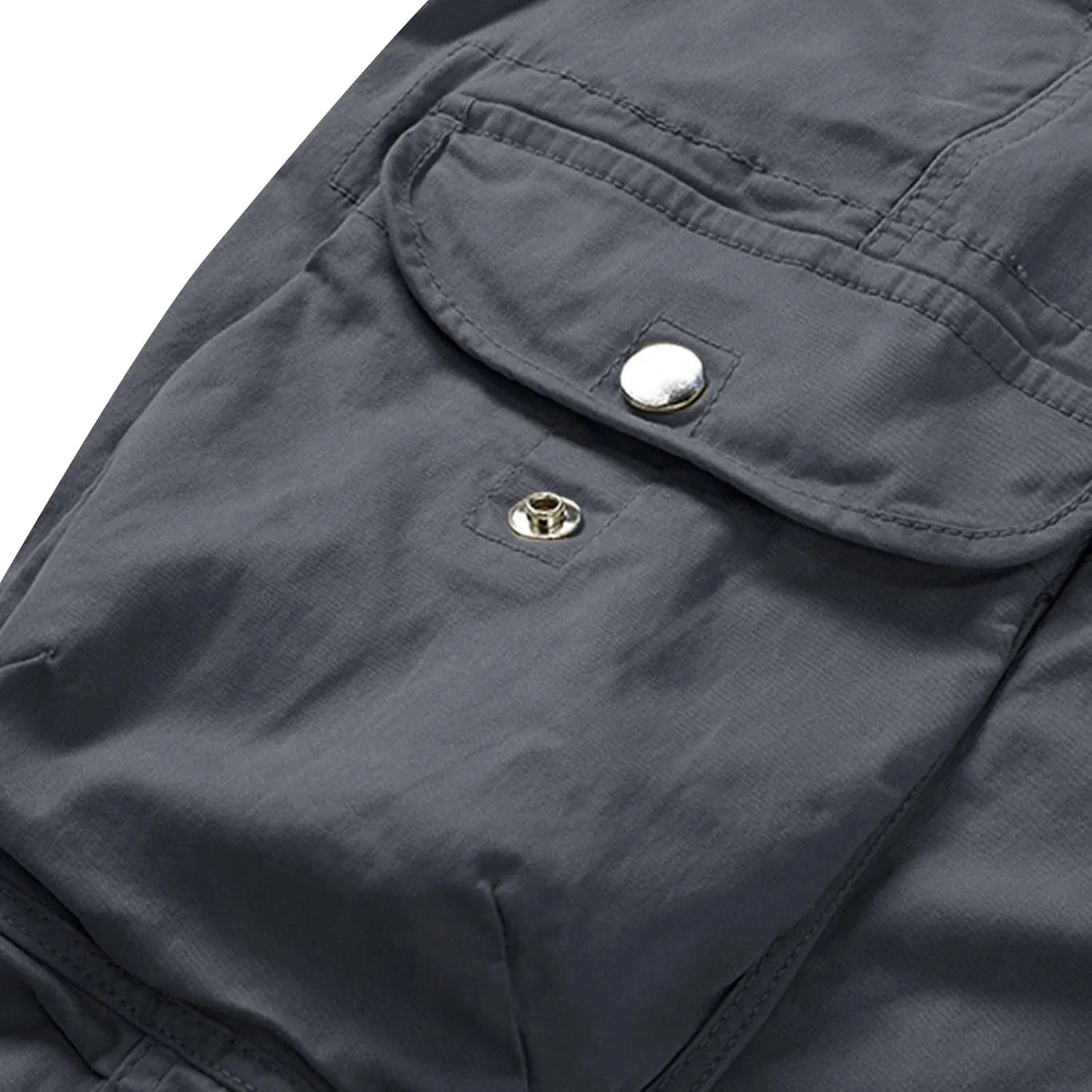 Men's Cargo Pants Elastic Waist Stretch Tactical Joggers for Men Outdoor Work Athletic Casual Pants with Pockets
