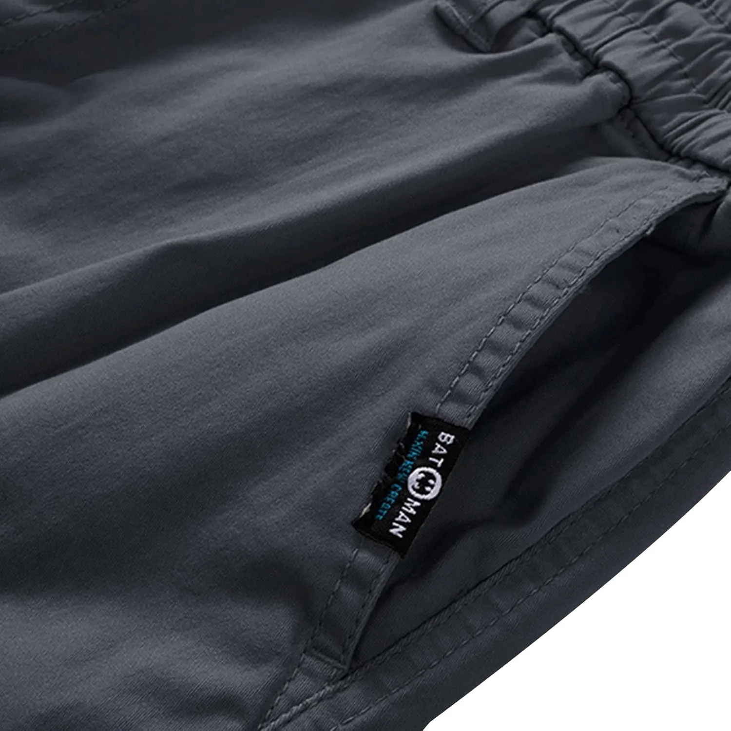 Men's Cargo Pants Elastic Waist Stretch Tactical Joggers for Men Outdoor Work Athletic Casual Pants with Pockets