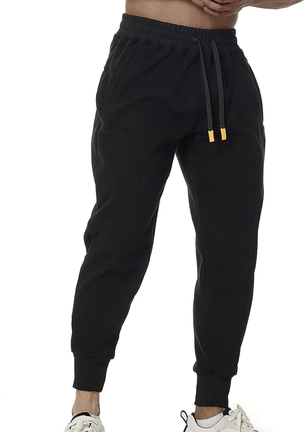 Men's Jogger Pants Sports Athletic Gym Running Pants for Men Drastring Outdoor Casual Lightweight Sweatpants