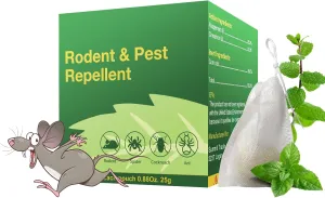 Mice Repellent Balls, Natural Ingredients, Safe for Families, 10PCS