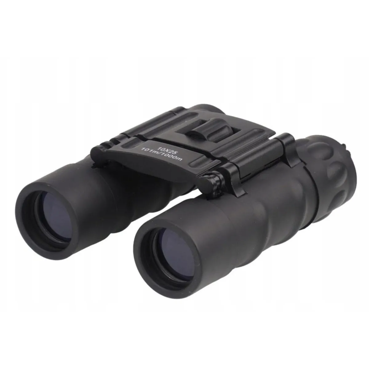 MIL-TEC Gen II Collapsible Binoculars 10x25 Diopter Fine Tuning Pouch Black