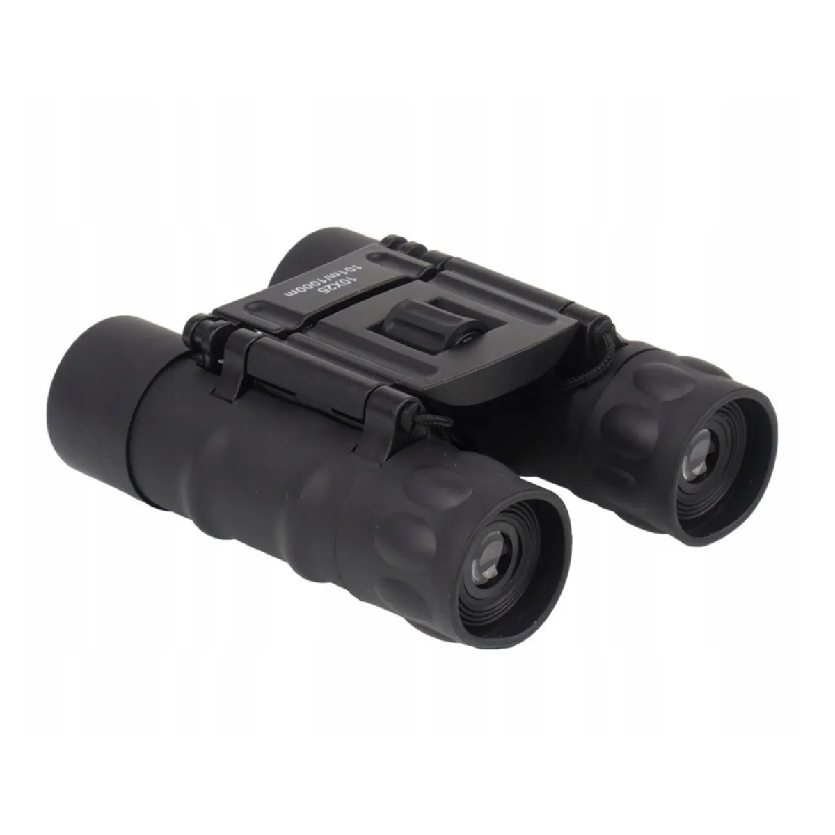 MIL-TEC Gen II Collapsible Binoculars 10x25 Diopter Fine Tuning Pouch Black