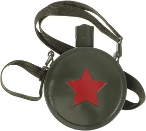 Milisten Canteen Stainless Steel Star Pattern Water Bottle Canteen for Camping Hiking 800ml Canteen Kettle
