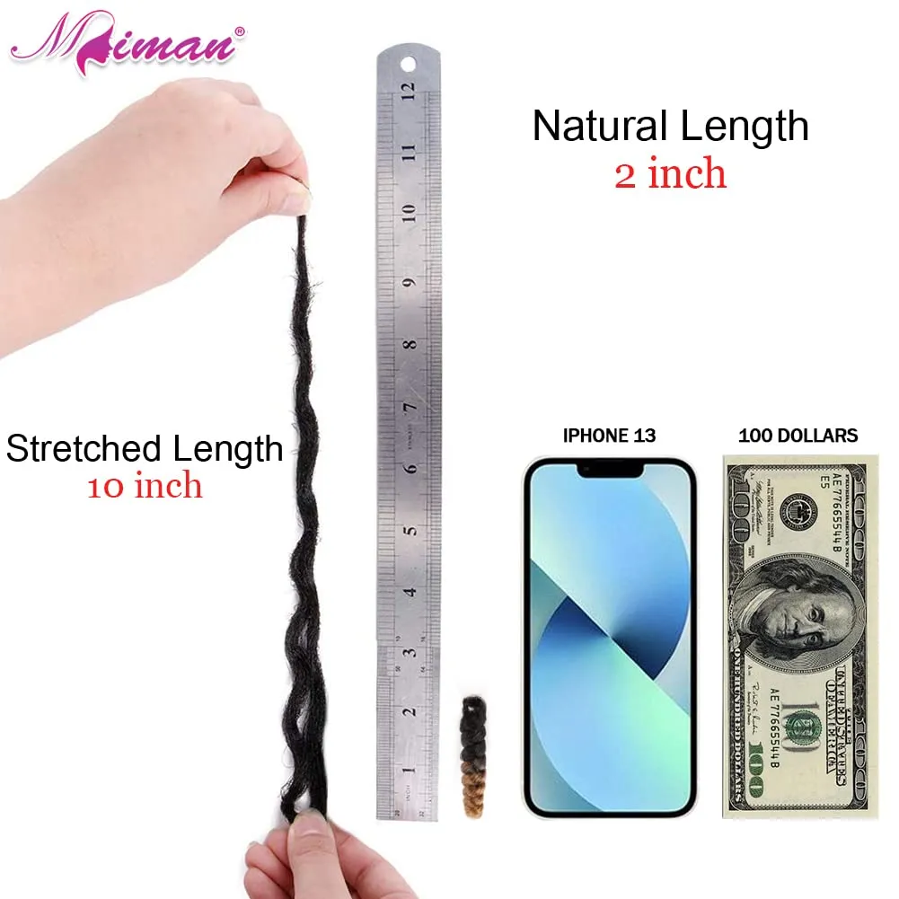 MIMAN 3 Packs 10 Inch Short Curly Crochet Hair for Black Women 8MM Spiral Curls Crochet Braids Synthetic Hair Extensions for Women DIY Mohawk Afro Braided Hairstyle (Black to Brown)