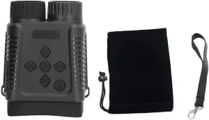 Mini Infrared Night Vision Binoculars, 4X Digital 1080P Hunting Camera Goggles, 7-Level Full Darkness Vision for Adults, NV1182, Cost-Effective and Compact for Hunting Adventures(Green)