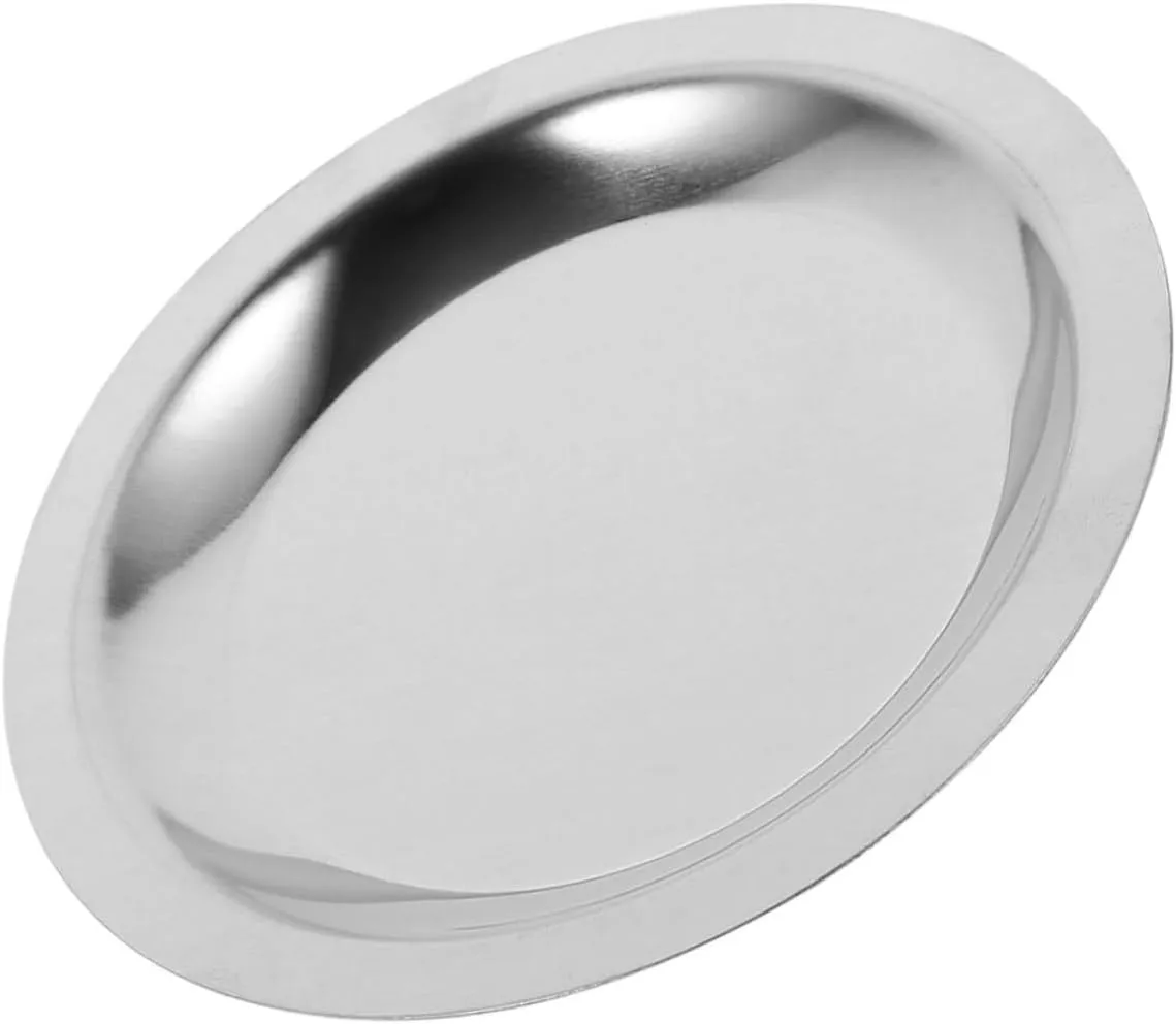 Mobestech Stainless Steel Wine Coaster Heat Resistant Table Pad for Wine Cups Elegant Design for Home Kitchen Shops and Hotels