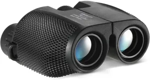 Monocular Telescope Adults Compact Travel Binoculars: 10X25 Lightweight Outdoor Theatre Tactical Hiking Concert Sports Camping Low-Light Waterproof for Adult Bird Watching Outdoor Hun