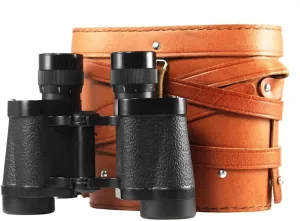 Monoculars Telescope High Power Telescope,Binoculars High-Definition Metal Coordinate Ranging 8x30 Outdoor Travel Hiking with Pure Leather Bag Binoculars