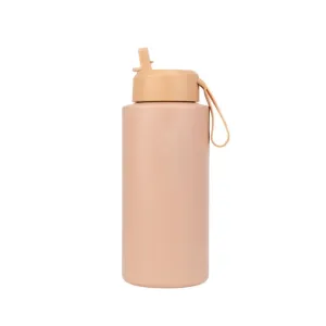 MontiiCo Fusion 1L drink bottle sipper - dune