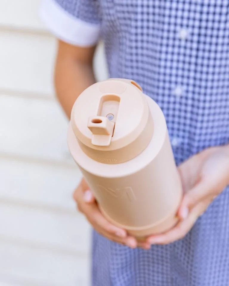 MontiiCo Fusion 1L drink bottle sipper - dune
