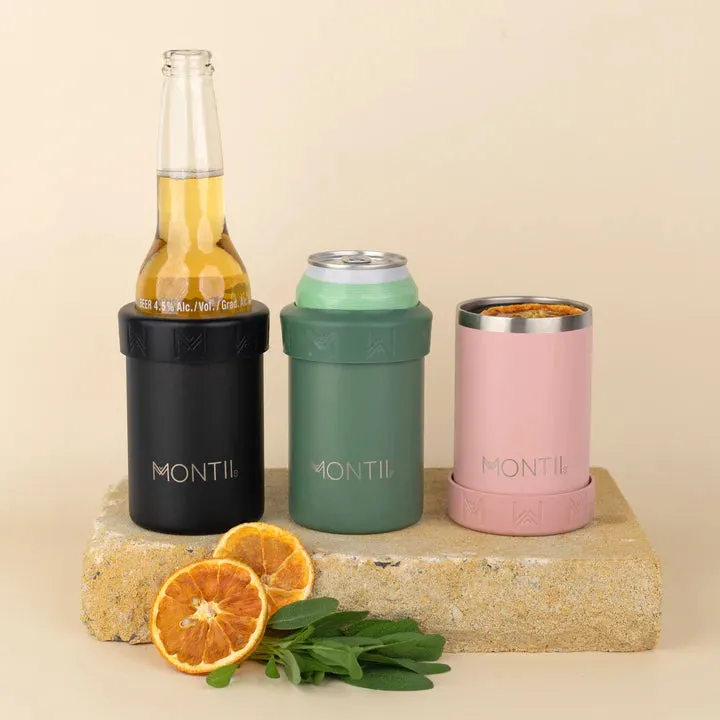 Montiico Insulated Bottle and Can Cooler Coal