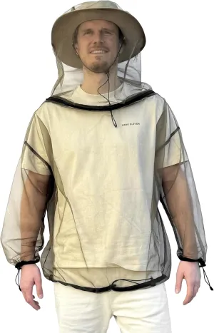 Mosquito Net Jacket for Mosquitoes & Bug Protection - Outdoor Insect Netting Resistent Clothes