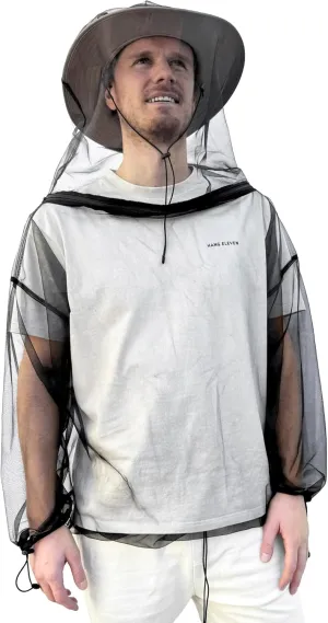 Mosquito Net Jacket for Mosquitoes & Bug Protection - Outdoor Insect Netting Resistent Clothes