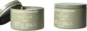 Mosquito Repellent Candle | 100% Beeswax Infused with Essential Oils | Two 8 oz | 60 Hour Burn Time | DEET Free | for Indoor and Outdoor | Eliminates Odors