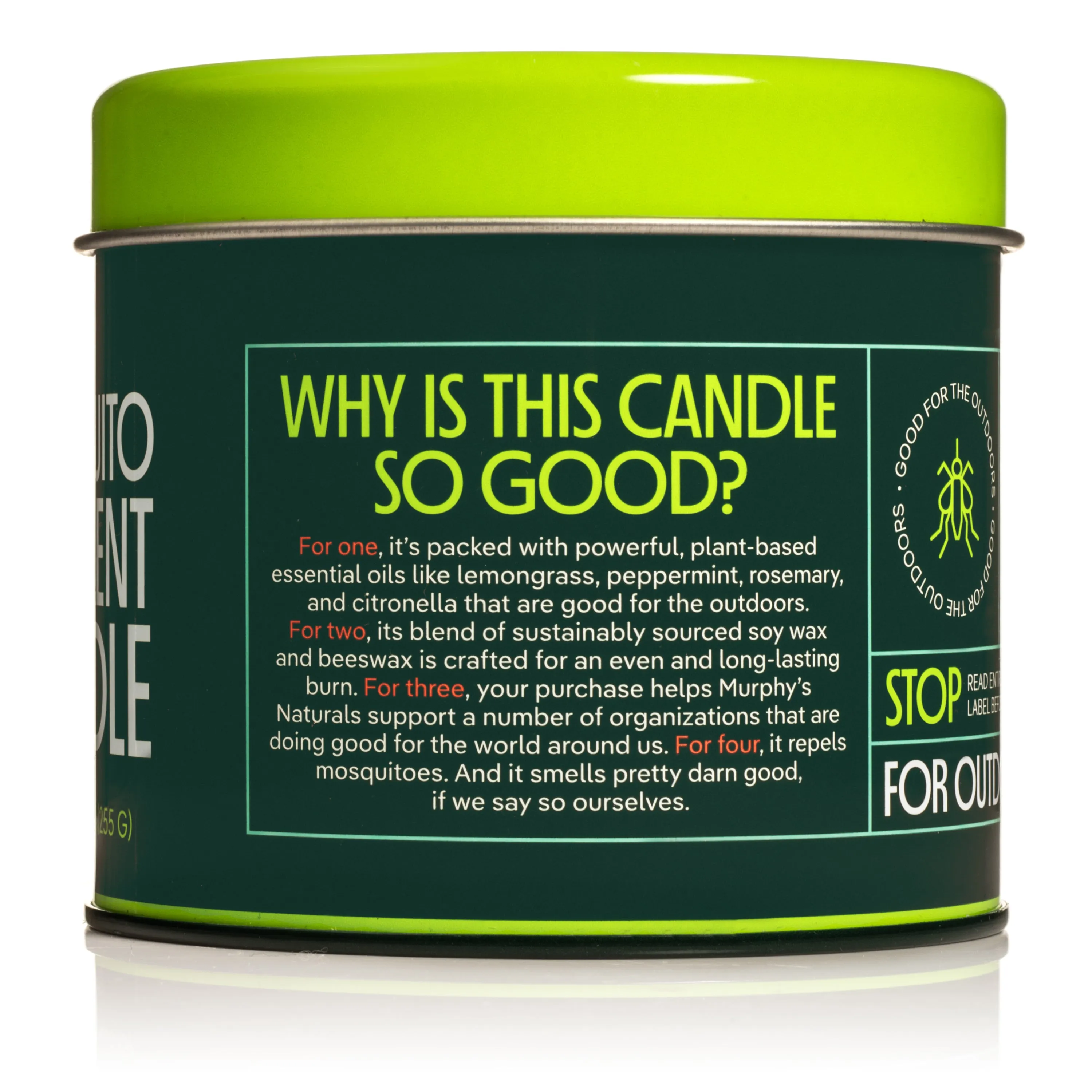 Mosquito Repellent Candle