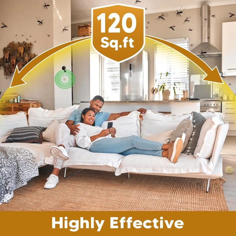 Mosquito Repellent for Patio, Indoor Mosquito Repellent Balls, Mosquito Control for Garage, Outdoor Yard Mosquitoes Deterrent, Mosquitoes Repellant for Room, Keep Mosquito Away for Travel-8P