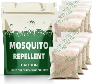 Mosquito Repellent Outdoor, Mosquito Deterrent, Natural Mosquito Repellent for Patio, Mosquito Repellent Indoors, Mosquito Barrier, Mosquito Control for Room/Yard/Backyard/Camping-8P