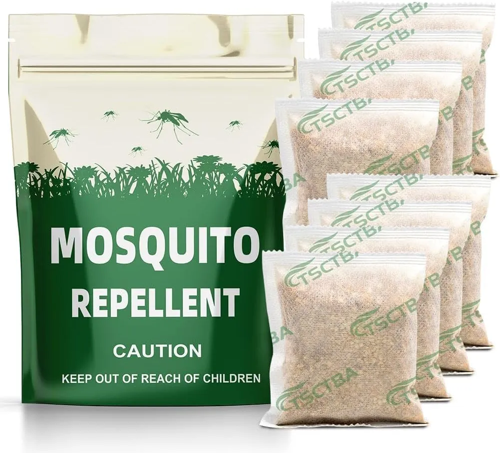 Mosquito Repellent Outdoor, Mosquito Deterrent, Natural Mosquito Repellent for Patio, Mosquito Repellent Indoors, Mosquito Barrier, Mosquito Control for Room/Yard/Backyard/Camping-8P