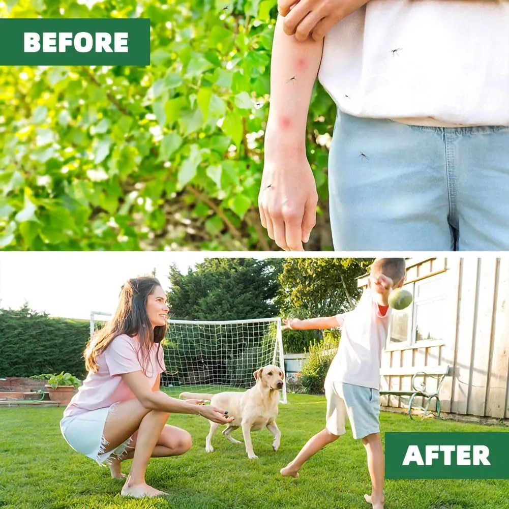 Mosquito Repellent Outdoor, Mosquito Deterrent, Natural Mosquito Repellent for Patio, Mosquito Repellent Indoors, Mosquito Barrier, Mosquito Control for Room/Yard/Backyard/Camping-8P