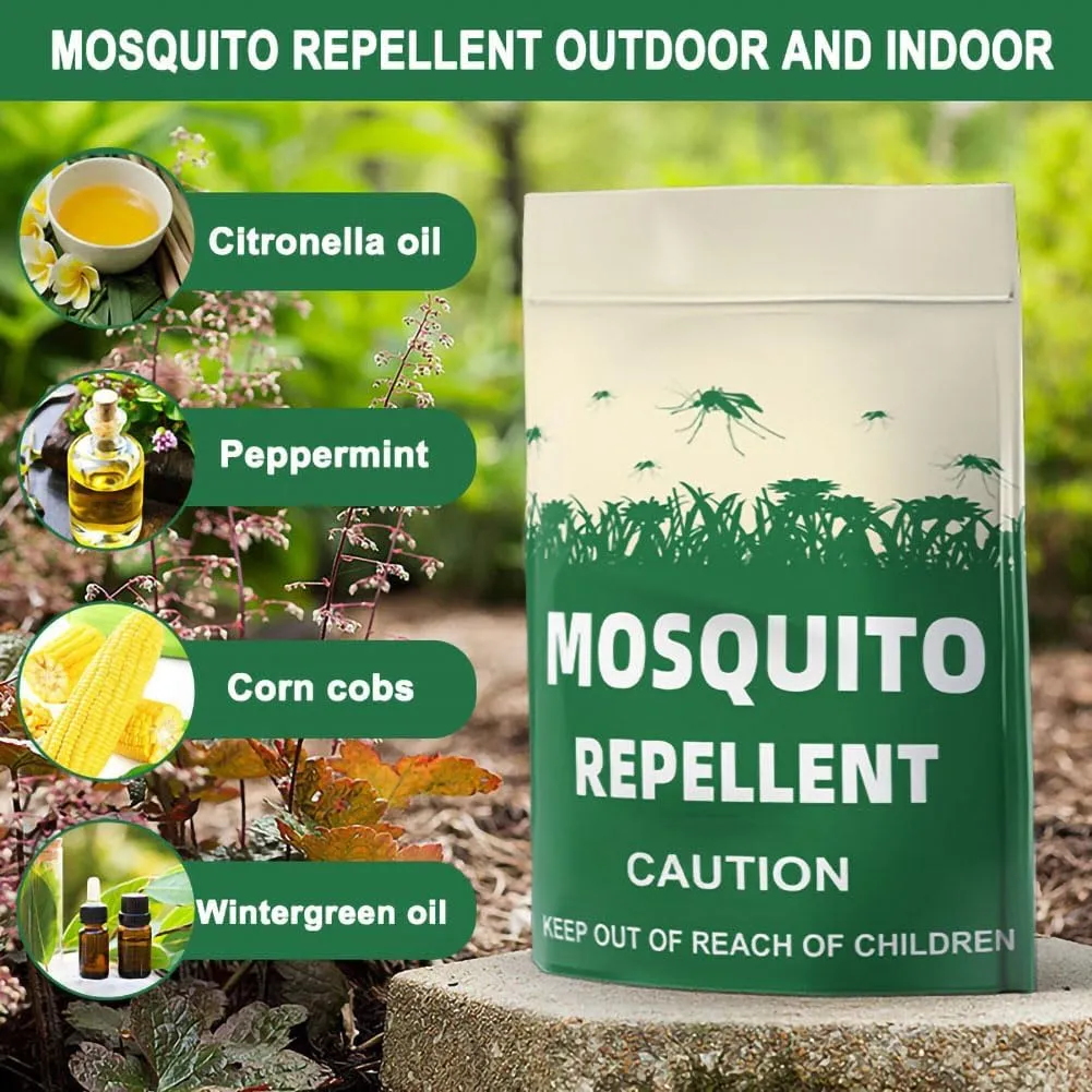Mosquito Repellent Outdoor, Mosquito Deterrent, Natural Mosquito Repellent for Patio, Mosquito Repellent Indoors, Mosquito Barrier, Mosquito Control for Room/Yard/Backyard/Camping-8P