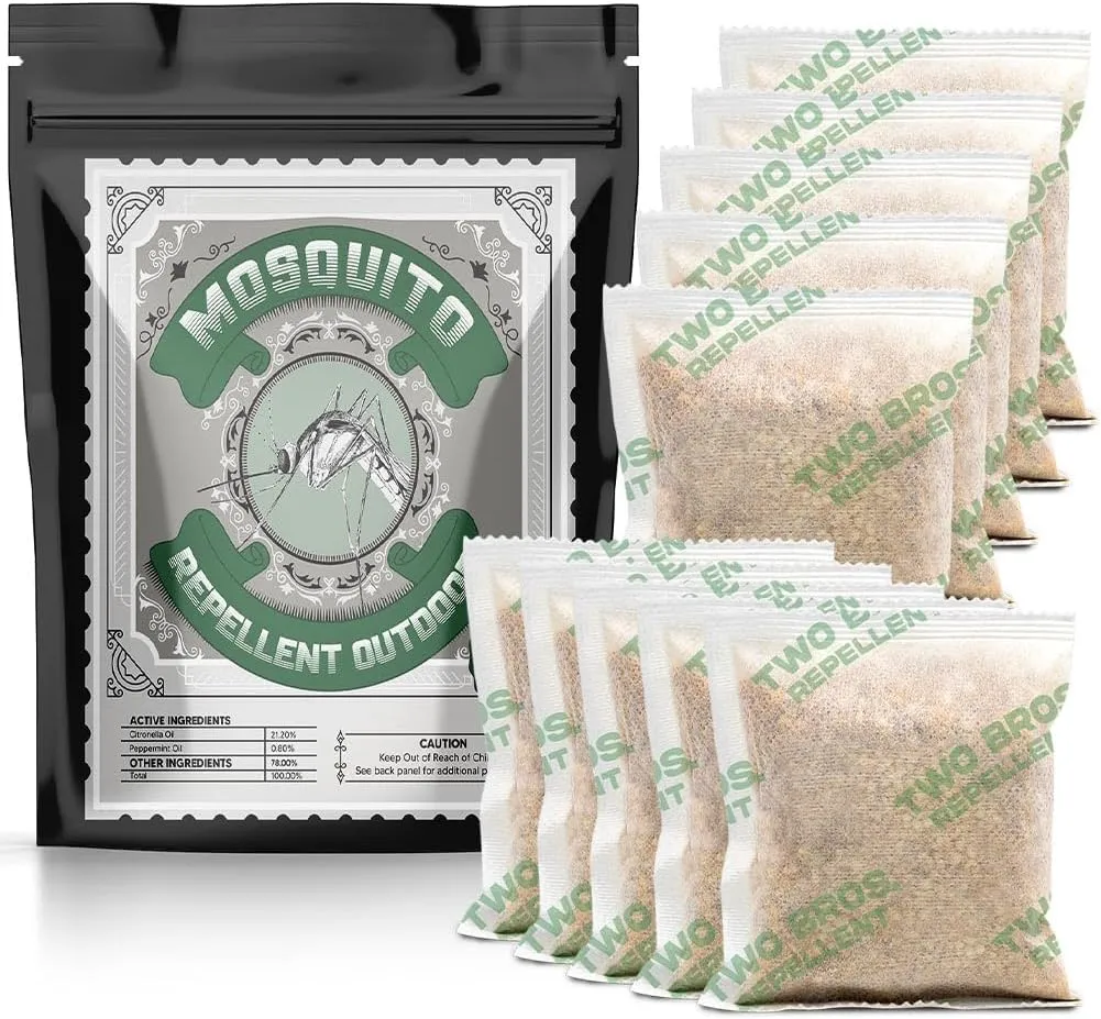Mosquito Repellent Outdoor Patio, Natural Mosquito Repellent Indoors, Outdoor Mosquito Control, Mosquito Repellent for Backyard, Mosquito Barrier, Safe, Long-Lasting, Effective-10P