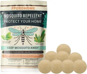 Mosquito Repellent,Mosquito Repellent Outdoor Patio,Mosquito Backyard Control,Mosquitoes Repellents Indoor,Keep Mosquitos Away for Camping(8balls)…