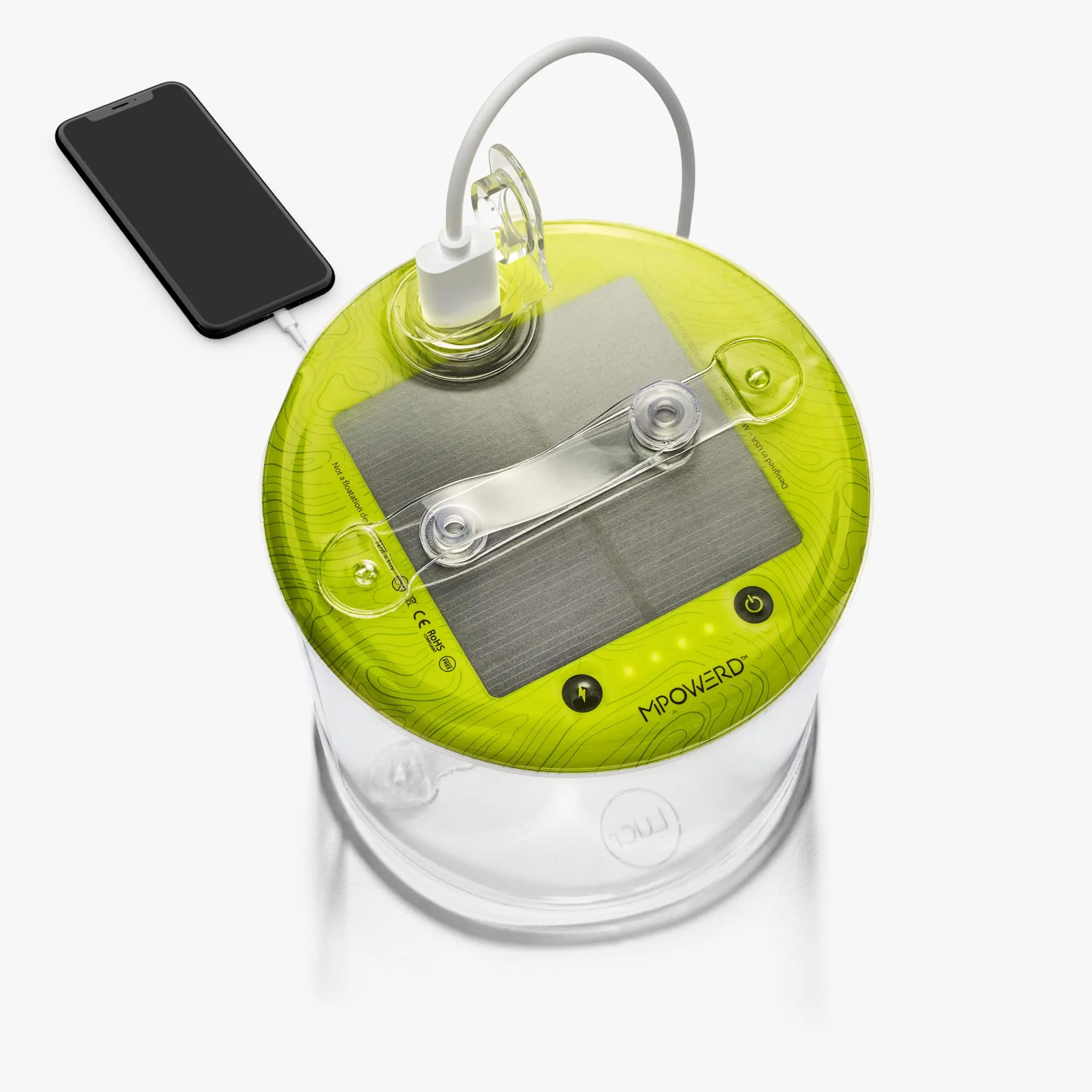 MPOWERD Luci Pro Outdoor 2.0: Inflatable Lantern Rechargeable