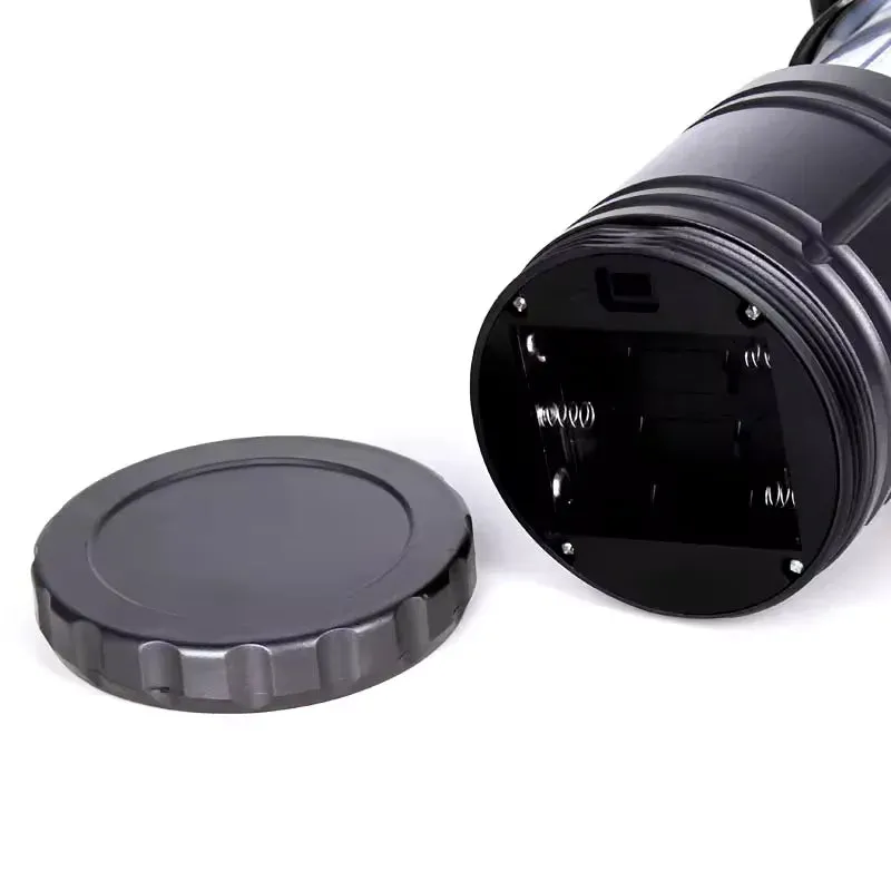 Multifunction LED Camping Lantern – Outdoor Emergency Telescopic Flame Lamp, Portable & Waterproof