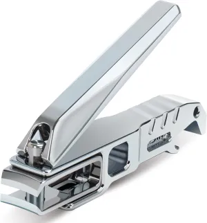 Nail Clippers with Bottle Opener, EDC Personal Care Tool, Fingernail & Toenail Clipper for Men & Women, Sharp Cutting Edges for Thick Nail, Zinc Alloy & 5Cr13 Stainless Steel, Built-in Nail File