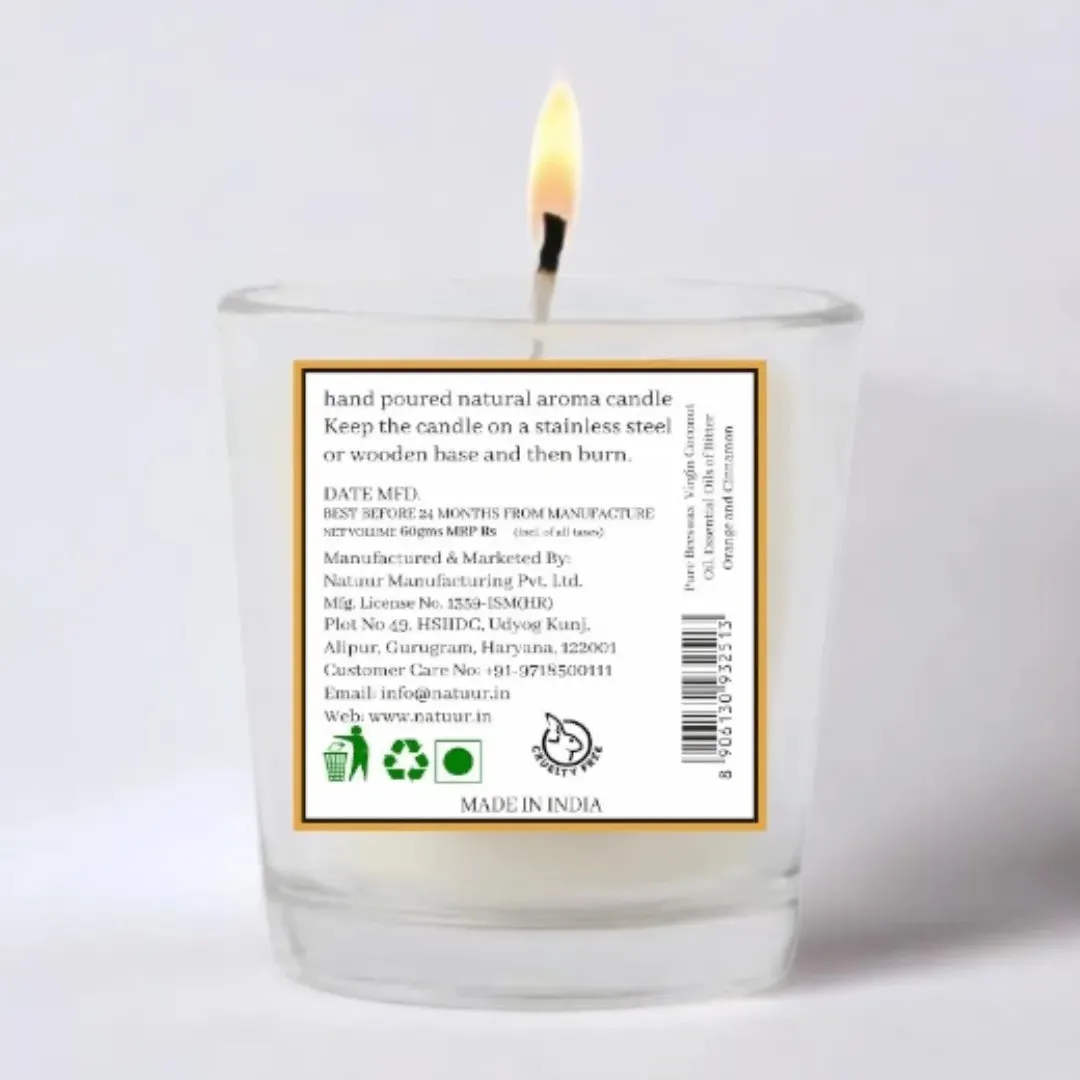 Natuur's Bug Repellent Soy Wax Candle - 60g & 100g