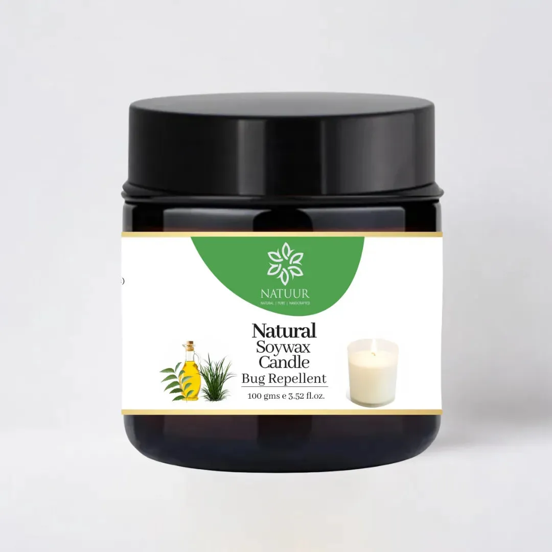 Natuur's Bug Repellent Soy Wax Candle - 60g & 100g