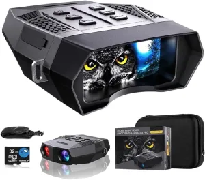Night Vision Binocular NV5000 2K Camping Equipment Upgrade Infrared Digital Hunting Telescope Photography Video 1312ft/400M Cam