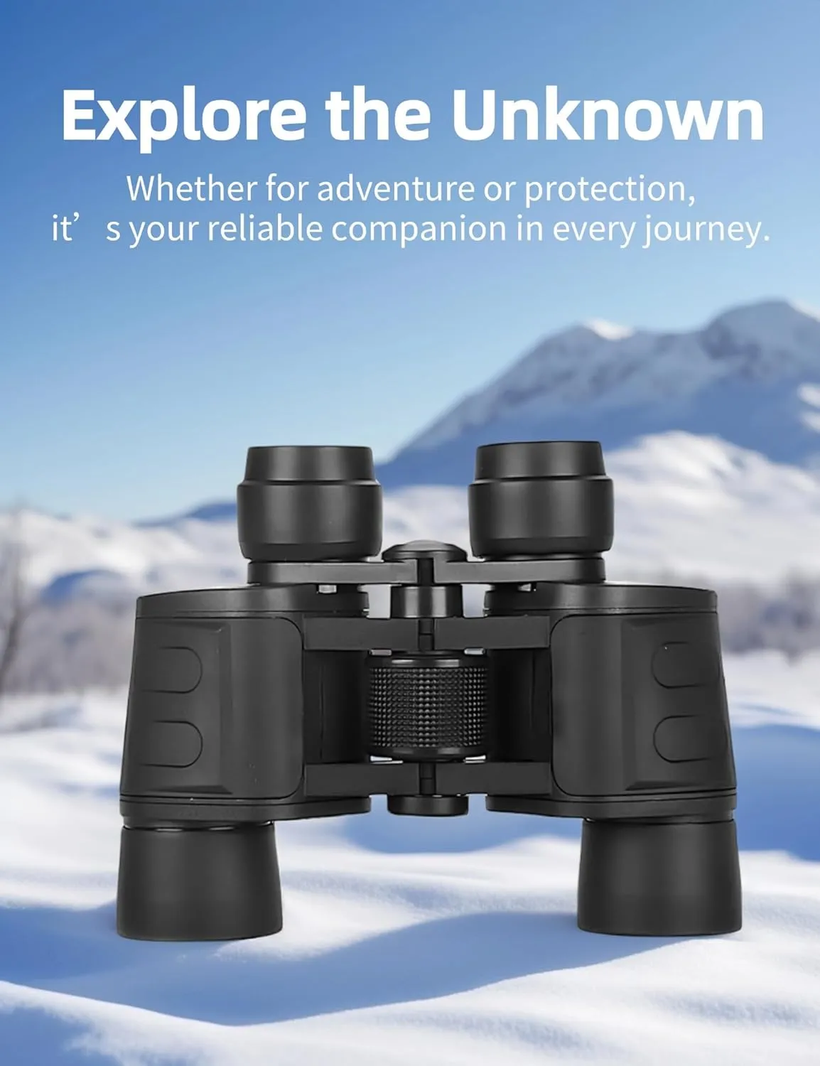 Night Vision Binoculars, 8x40 HD, Binoculars with Thermal Sensor for Outdoor Travel and Mini Portability (Black)