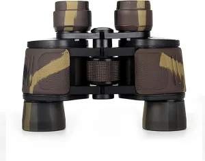 Night Vision Binoculars, 8x40 HD, Binoculars with Thermal Sensor for Outdoor Travel and Mini Portability (Brown Camouflage)