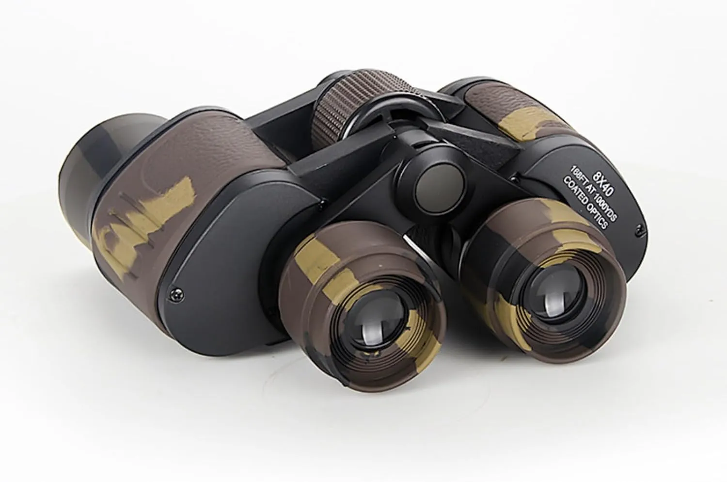 Night Vision Binoculars, 8x40 HD, Binoculars with Thermal Sensor for Outdoor Travel and Mini Portability (Brown Camouflage)