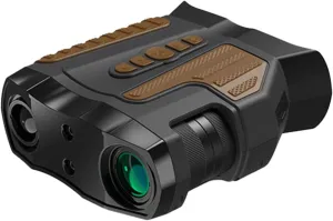 Night Vision Binoculars - Digital Infrared with 10X Optical Zoom, HD Photo & 1080P Video