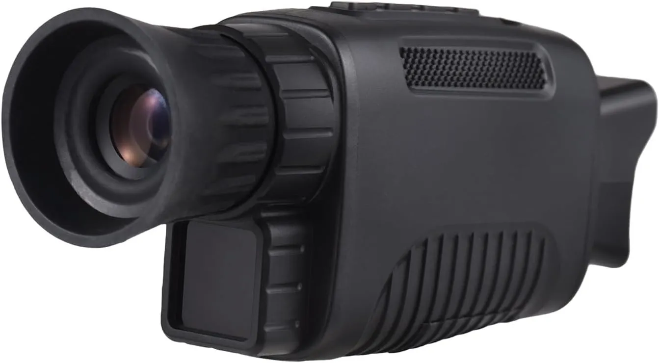 Night Vision Binoculars for Adults, Digital Night Vision Monocular 24MP 1080P Infrared Night Vision Goggles for Camping Traveling for Hunting & Camping (Black 1)