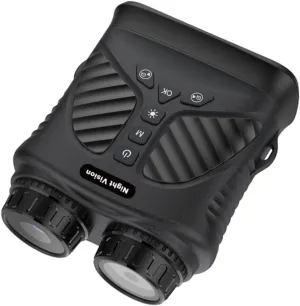 Night Vision Binoculars for Adults, Night Vision Binocular Device 2.5K HD Infrared Digital Camping Telescope 8X Zoom Outdoor Night Vision Goggles for Hunting & Camping (Black 1)