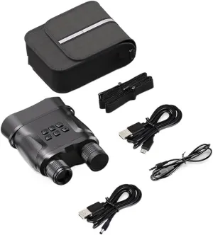 Night Vision Device Binoculars HD Digital Binoculars Long Range Night Vision Goggles for Hunting Binoculares Telescope, With Battery