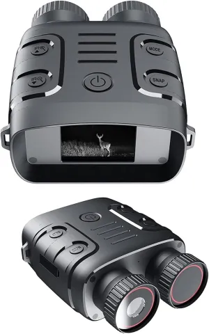 Night Vision Goggles, 1080p Night Vision Binoculars, 5X Digital Zoom, Hunting Gear, for Hunting, Camping, Travel, Surveillance