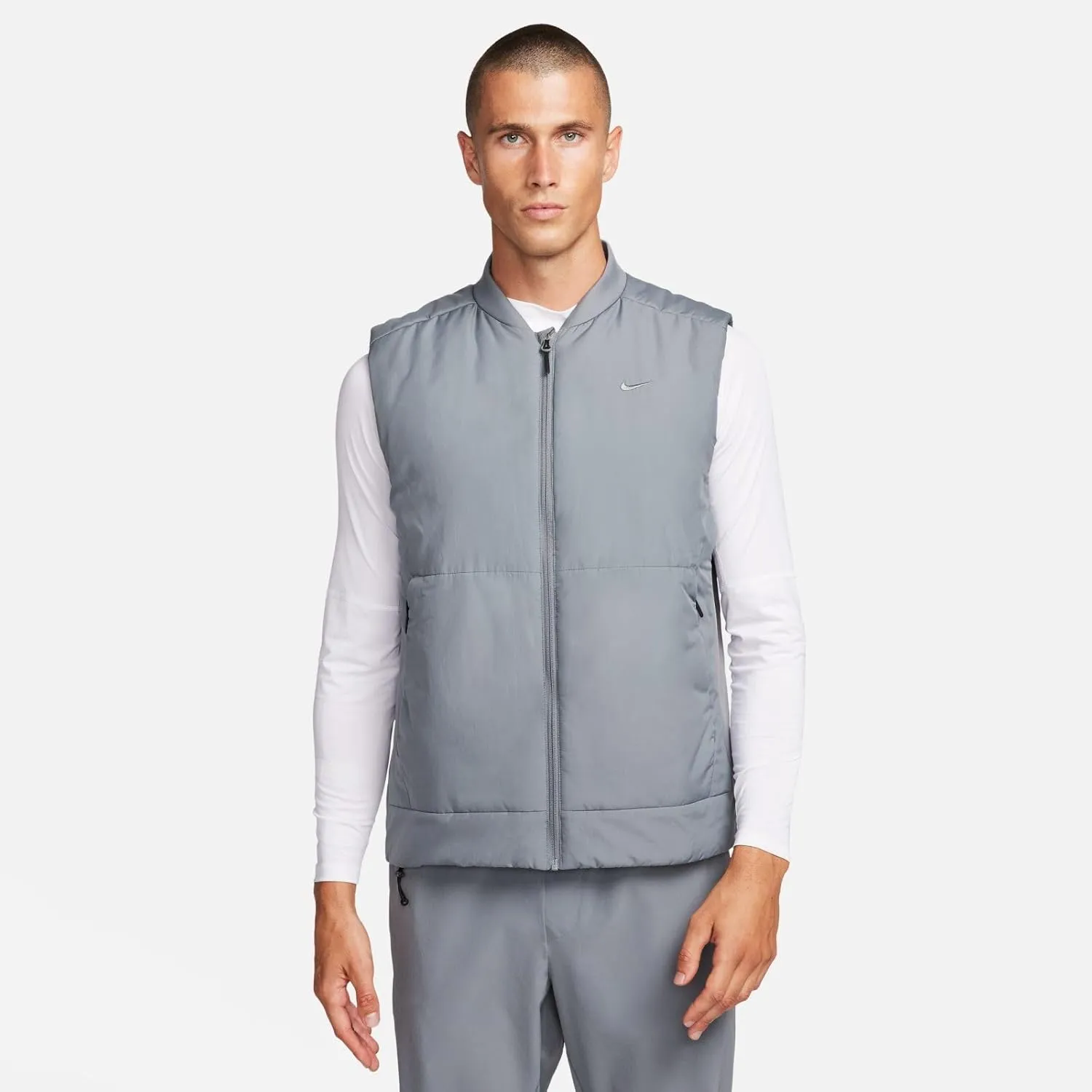 Nike Therma-FIT Unlimited Men's Training Vest (Smoke Grey/Smoke Grey, FB7553-084)